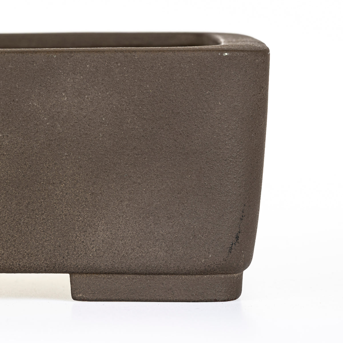Maceta Bonsái Rectangular Sin Esmaltar 48,5 cm - Yamaaki Tokoname