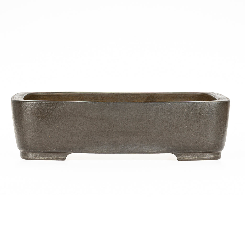 Maceta Bonsái Rectangular Sin Esmaltar 48,5 cm - Seizan Tokoname