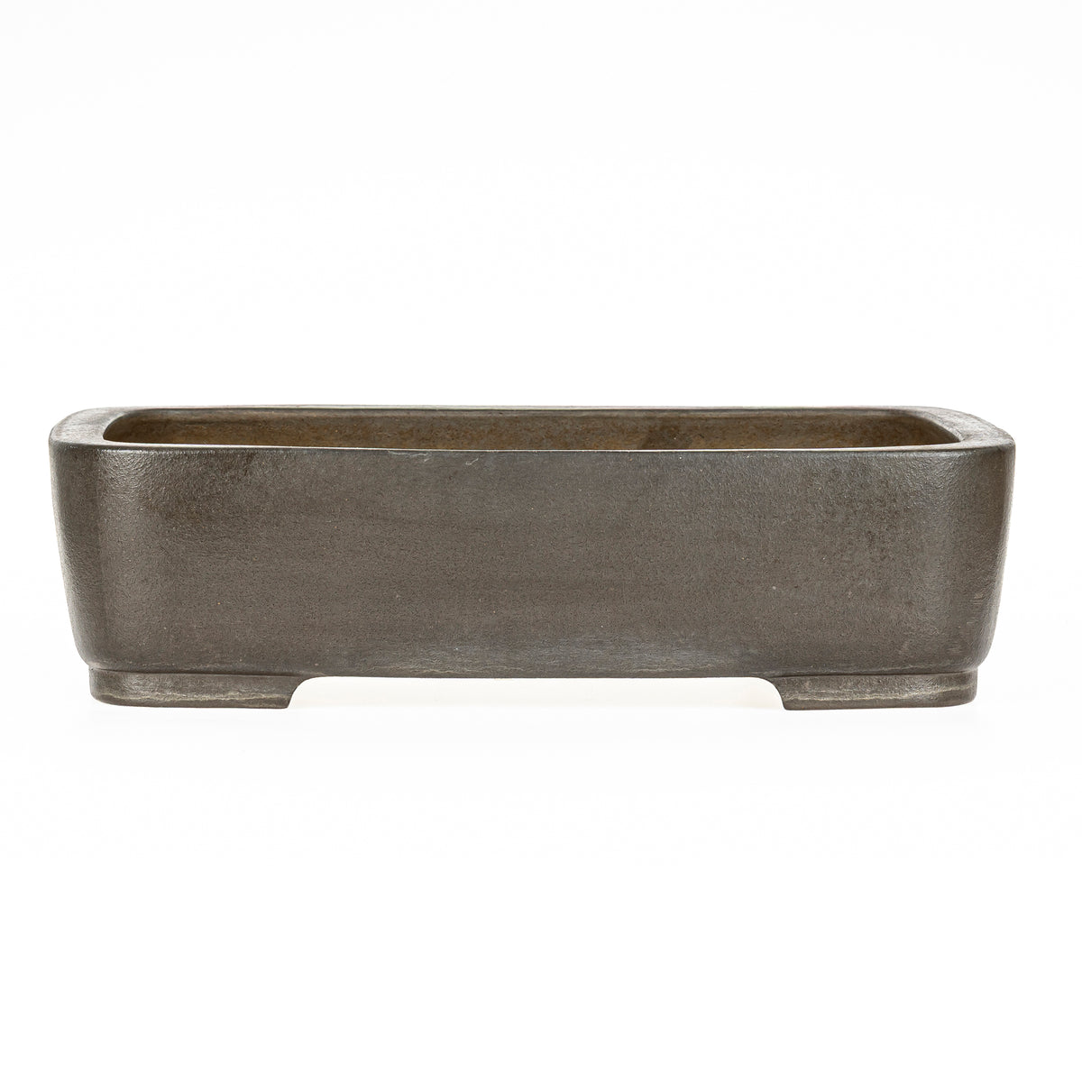 Maceta Bonsái Rectangular Sin Esmaltar 48,5 cm - Seizan Tokoname