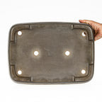 Maceta Bonsái Rectangular Sin Esmaltar 48,5 cm - Seizan Tokoname