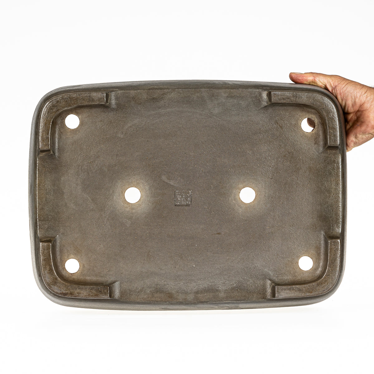 Maceta Bonsái Rectangular Sin Esmaltar 48,5 cm - Seizan Tokoname