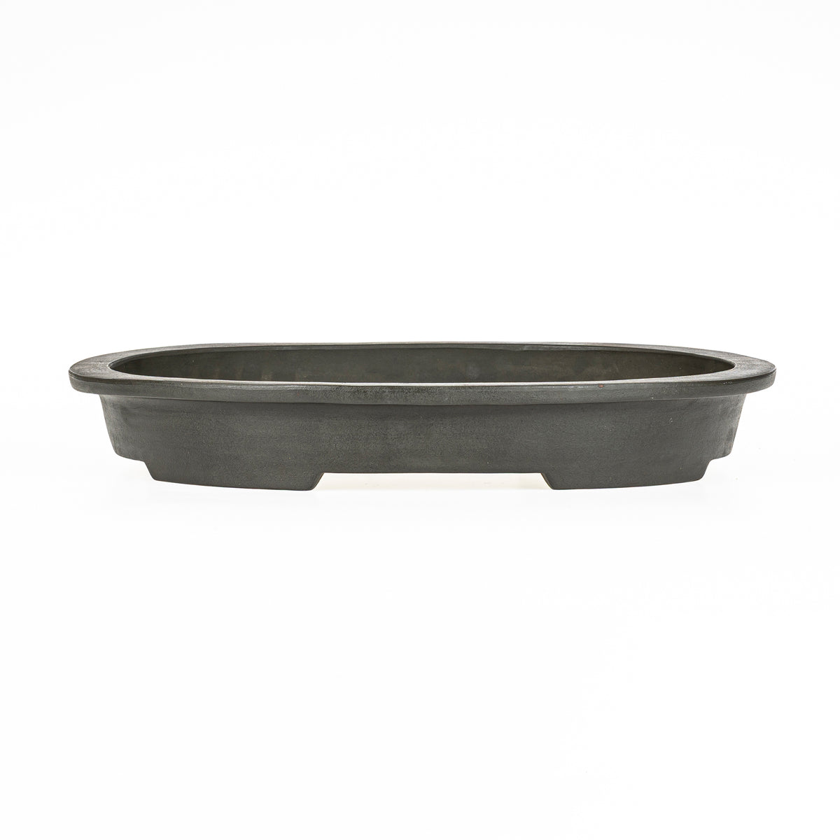 Maceta Bonsái Ovalada Sin Esmaltar 46 cm - Suishouen Hekisui (Tokoname)