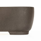 Maceta Bonsái Rectangular Sin Esmaltar 38 cm - Yamaaki Tokoname