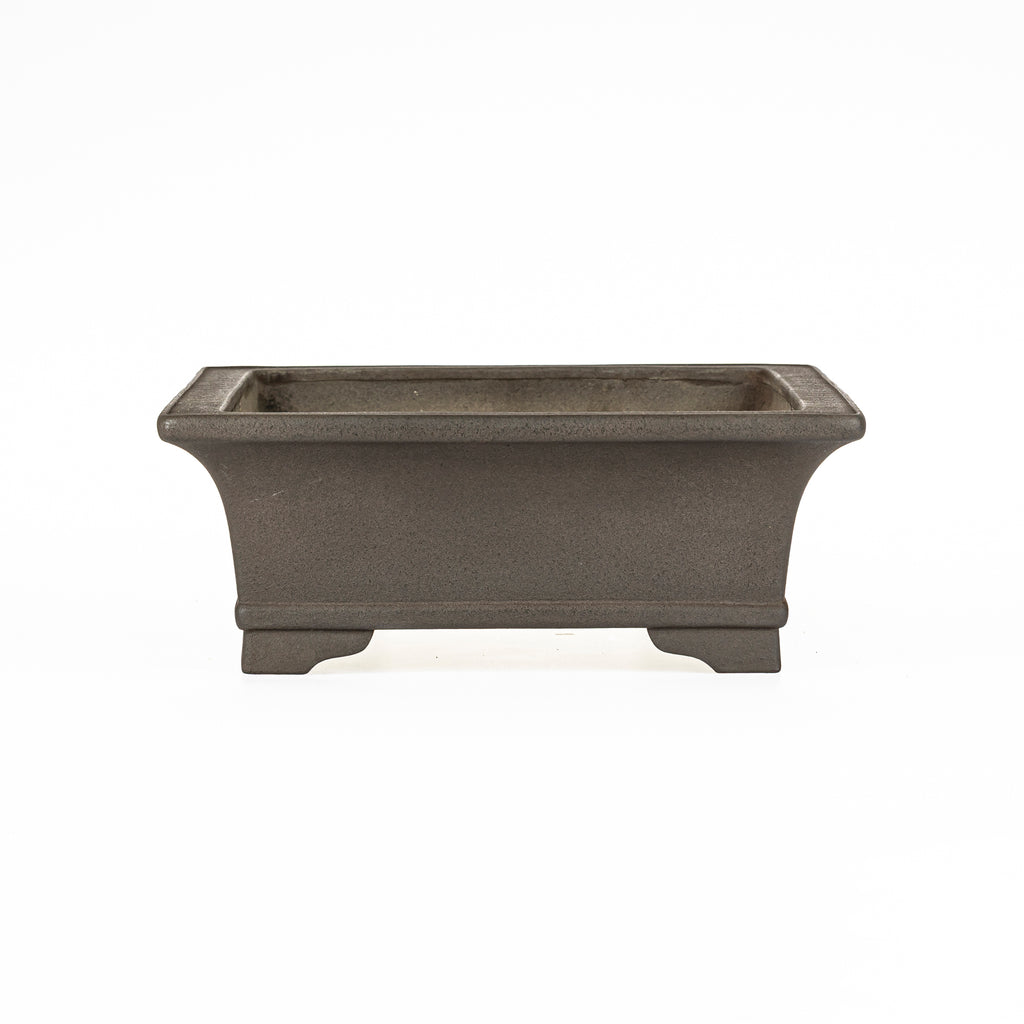 Maceta Bonsái Rectangular Sin Esmaltar 46,5 cm - Yamaaki Tokoname