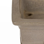 Maceta Bonsái Rectangular Sin Esmaltar 40,5 cm - Keizan Tokoname
