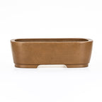 Maceta Bonsái Rectangular Sin Esmaltar 40,5 cm - Izumi-ya Tokoname