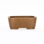 Maceta Bonsái Rectangular Sin Esmaltar 40,5 cm - Izumi-ya Tokoname