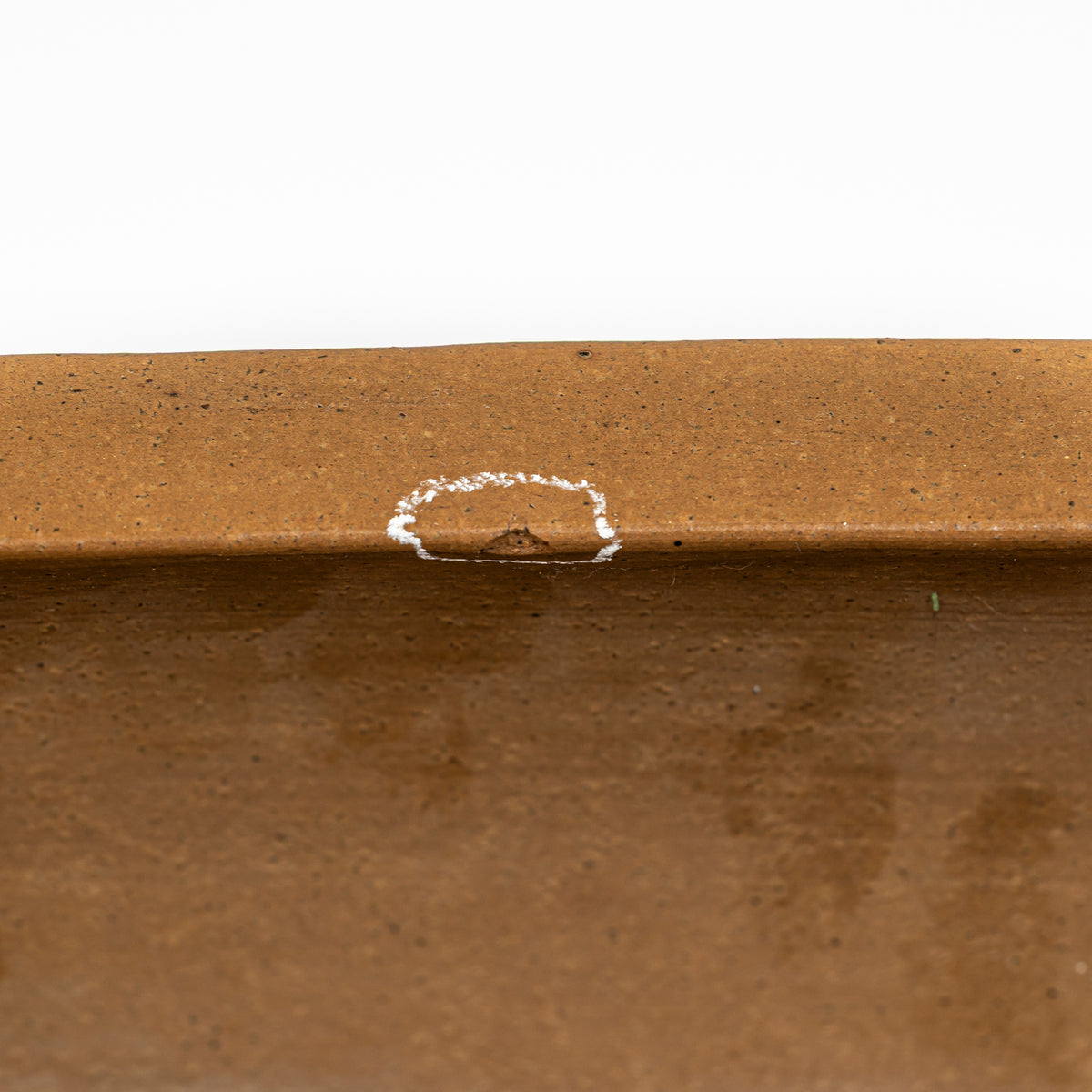 Maceta Bonsái Rectangular Sin Esmaltar 40,5 cm - Izumi-ya Tokoname