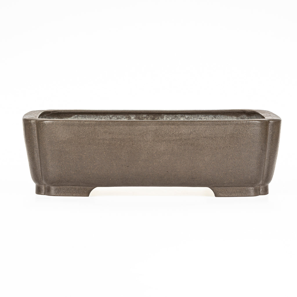 Maceta Bonsái Rectangular Sin Esmaltar 47,5 cm - Keizan Tokoname