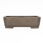 Maceta Bonsái Rectangular Sin Esmaltar 47,5 cm - Keizan Tokoname
