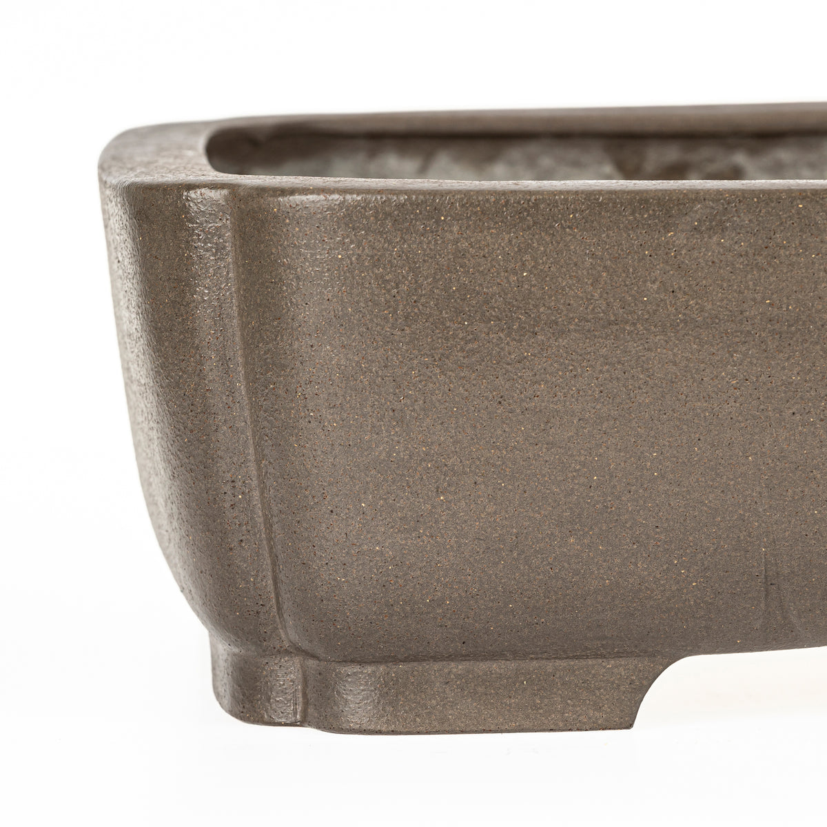 Maceta Bonsái Rectangular Sin Esmaltar 47,5 cm - Keizan Tokoname